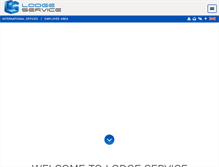 Tablet Screenshot of lodgeservice.com